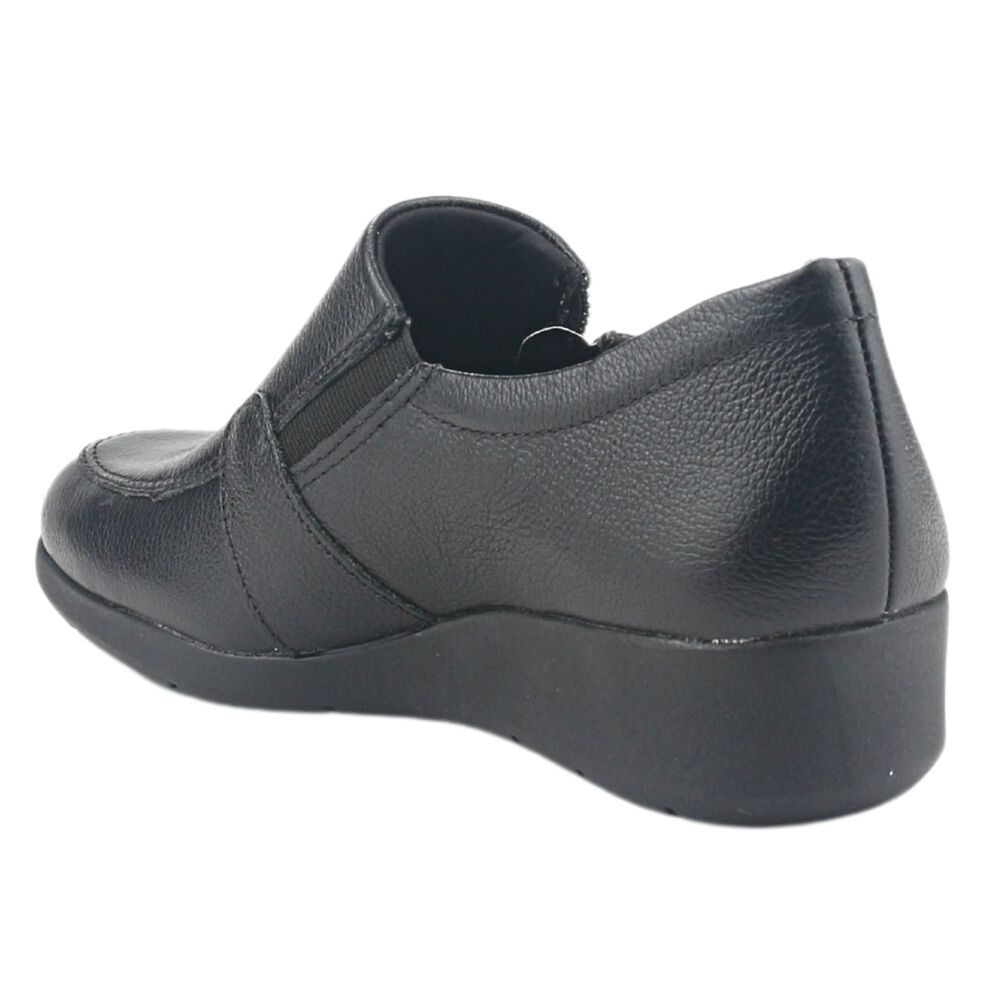 Mocasin Comfortflex Mujer 2393402 Negro Casual image number 3.0