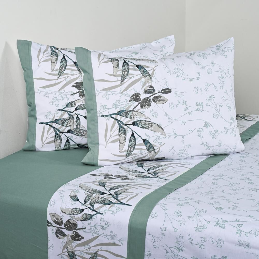 Juego De Sábanas Cannon Juncus / 2 Plazas / 200 Hilos image number 0.0