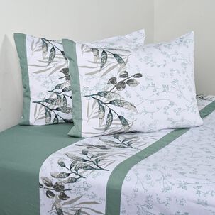 Juego De Sábanas Cannon Juncus / 2 Plazas / 200 Hilos