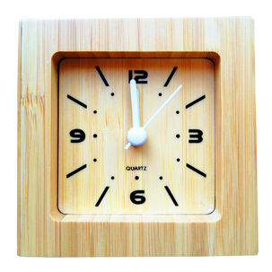 Reloj Despertador Bambú Ecológico