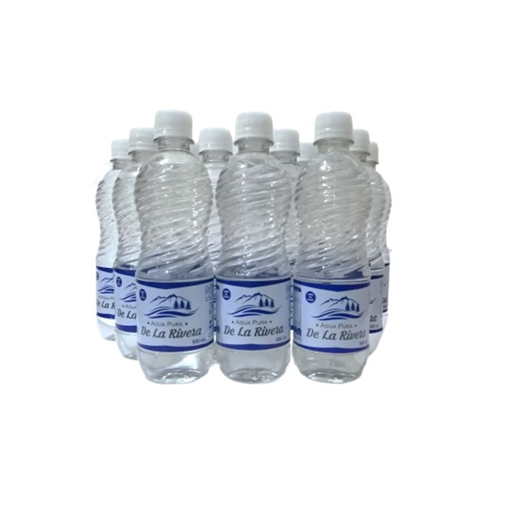 Pack Agua Pura De La Rivera 500cc X 12un image number 0.0