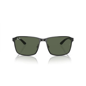 Lentes De Sol Negro Brillante Ray-ban