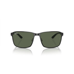 Lentes De Sol Negro Brillante Ray-ban