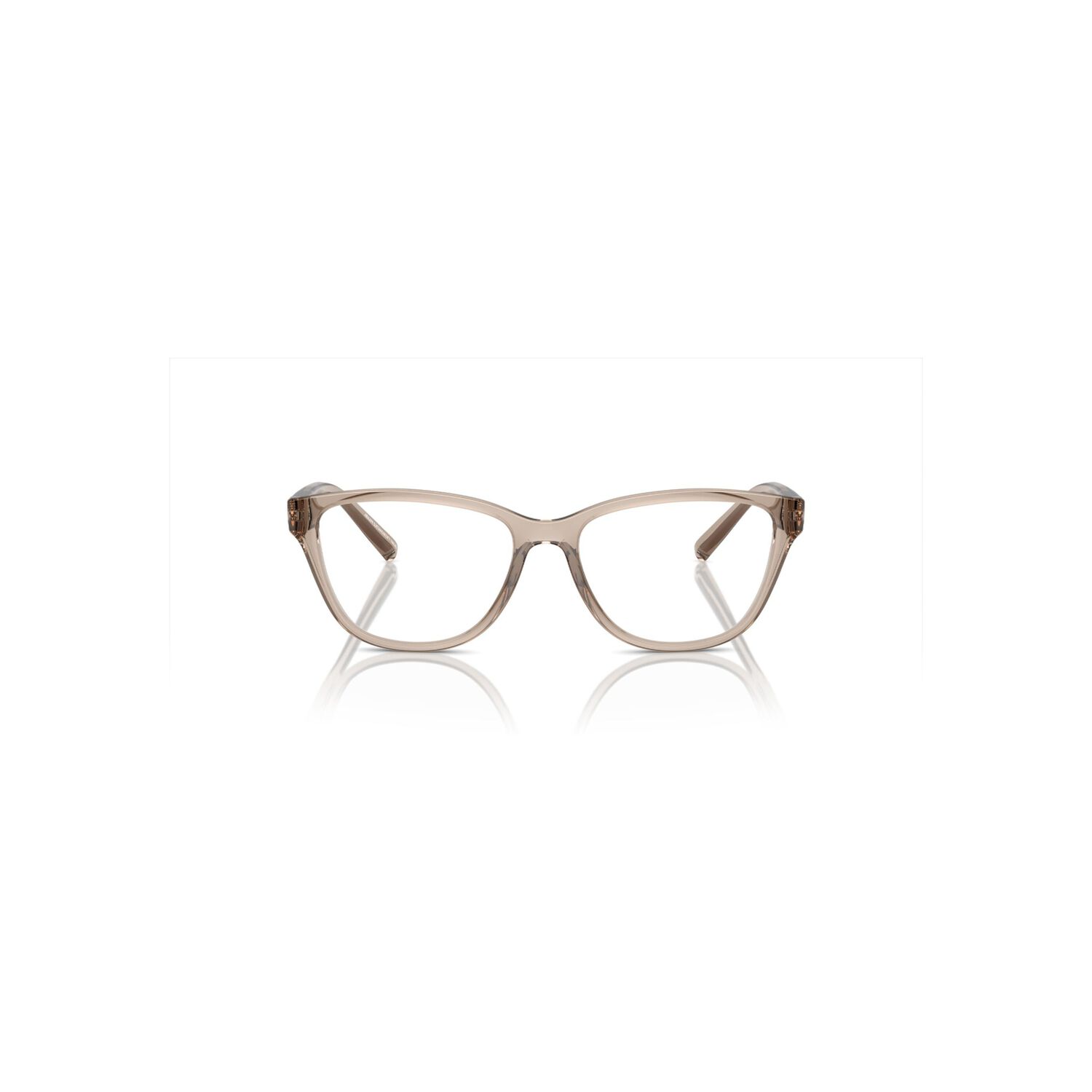 Lentes &Oacute;pticos Marr&oacute;n Transparente Brillante Armani Exchange image number 0.0