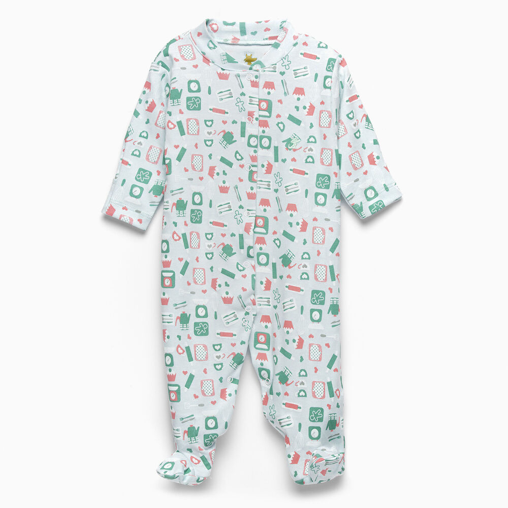 Enterito Utensilios Celeste Algod&oacute;n Peruano image number 0.0