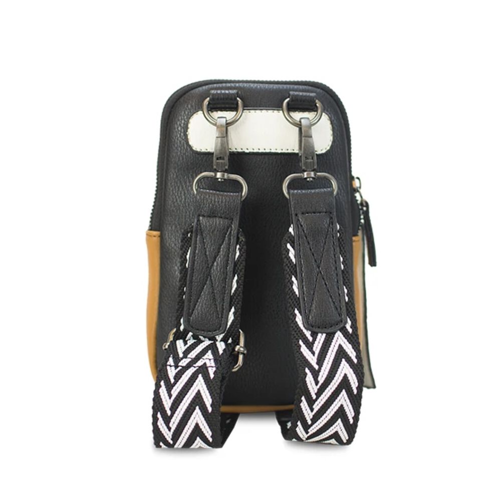 Bandolerita Phone Bag Buga Negro Lincoln's image number 1.0