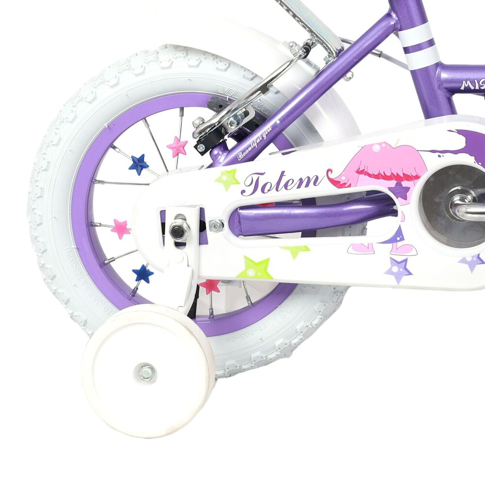 Bicicleta Totem Infantil Aro 12 Miss Lilly Color Morado image number 4.0