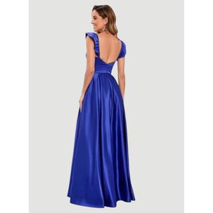 Vestido Maxi Satin - Olivia