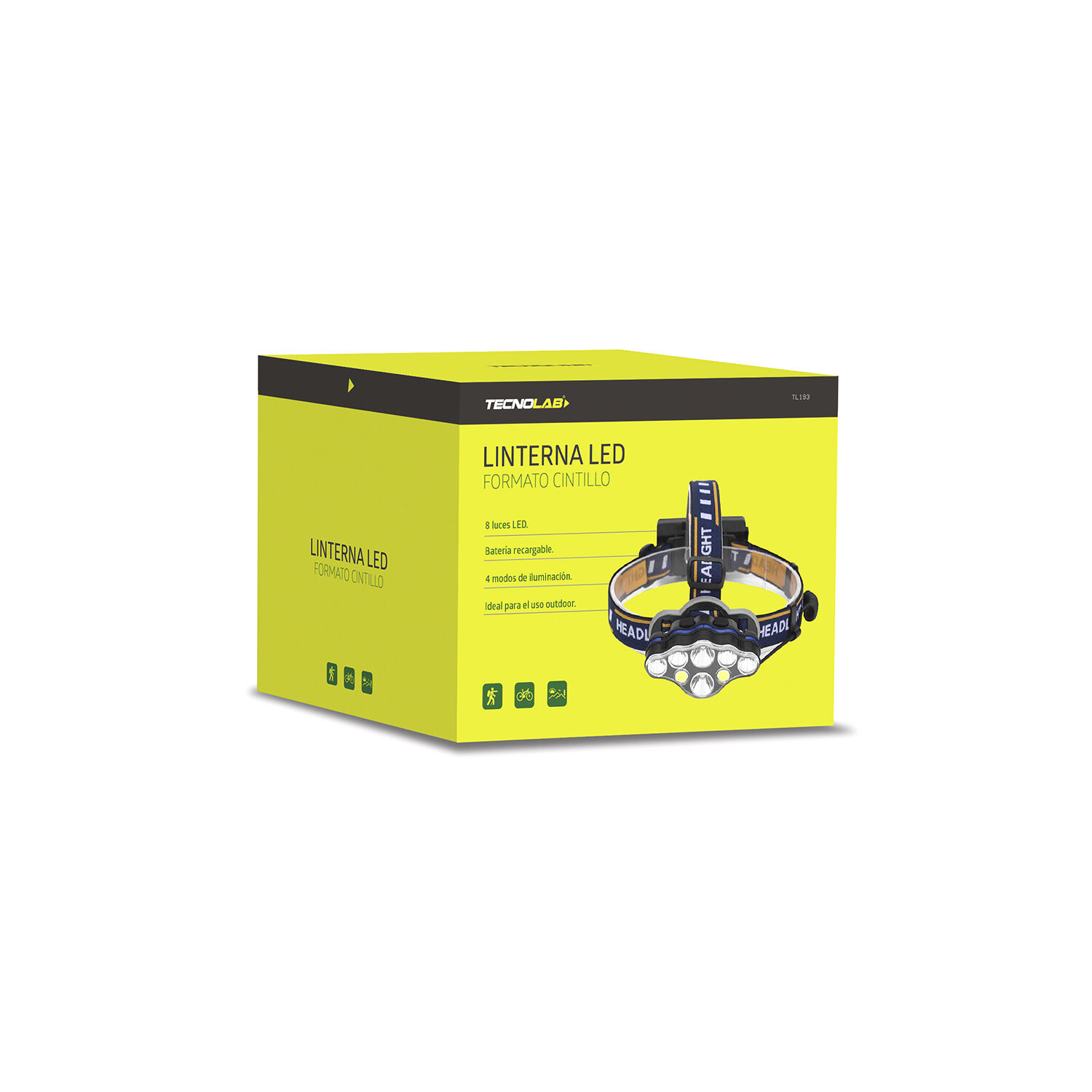 Linterna De Cabeza Led Con Cintillo Outdoor Profesional L304 image number 5.0