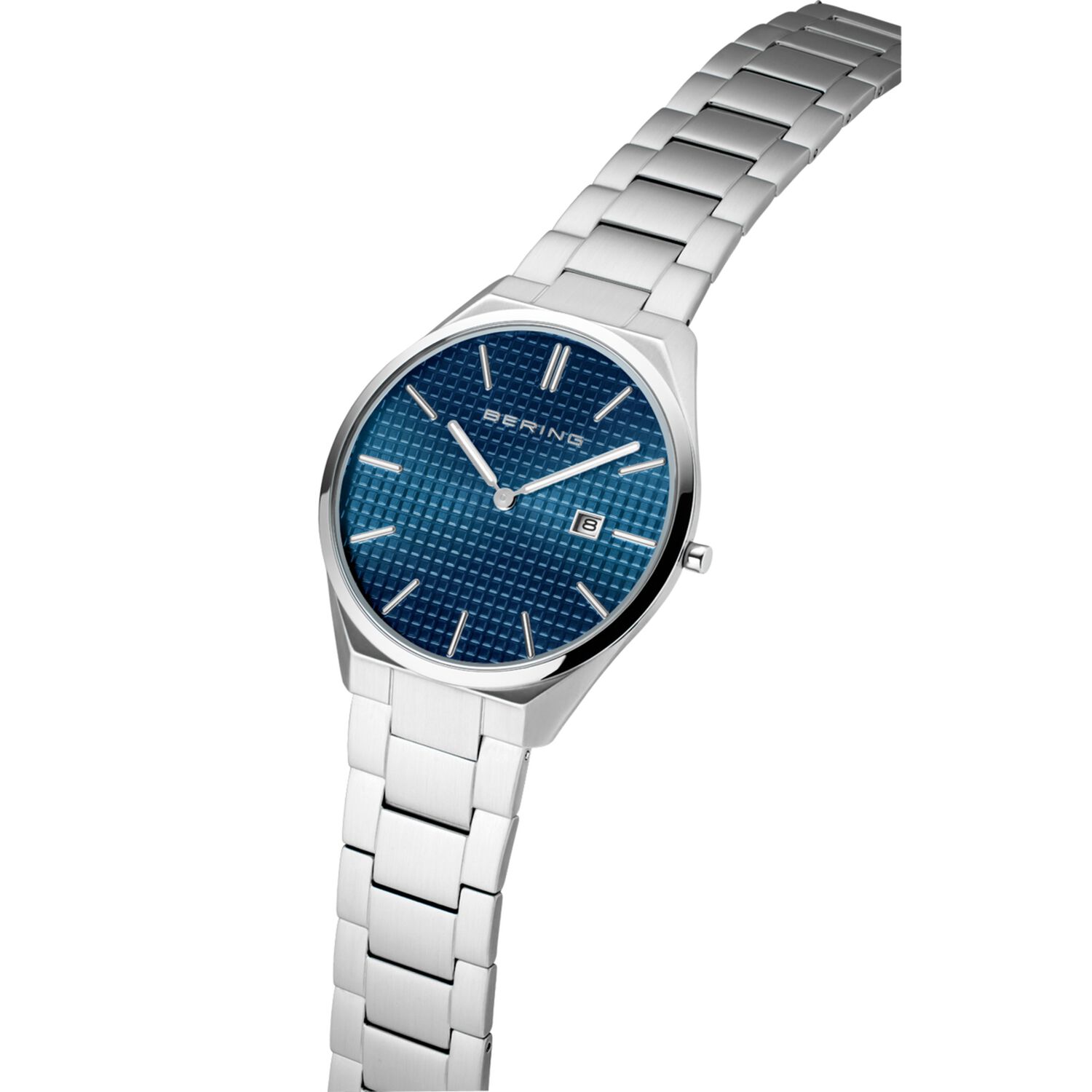 Reloj An&aacute;logo Hombre Bering Plateado 17240-707 image number 4.0