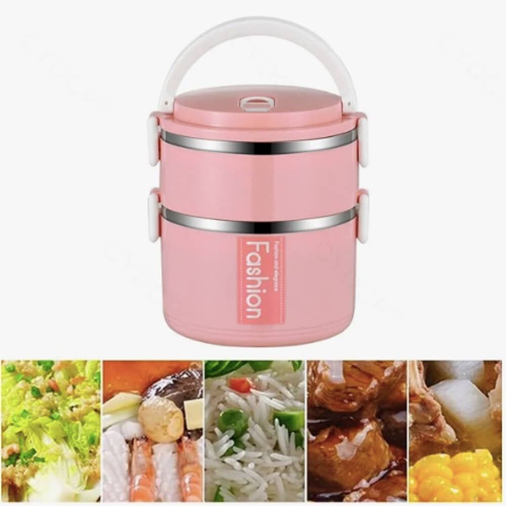 2 Capas Fiambrera Apilable image number 4.0