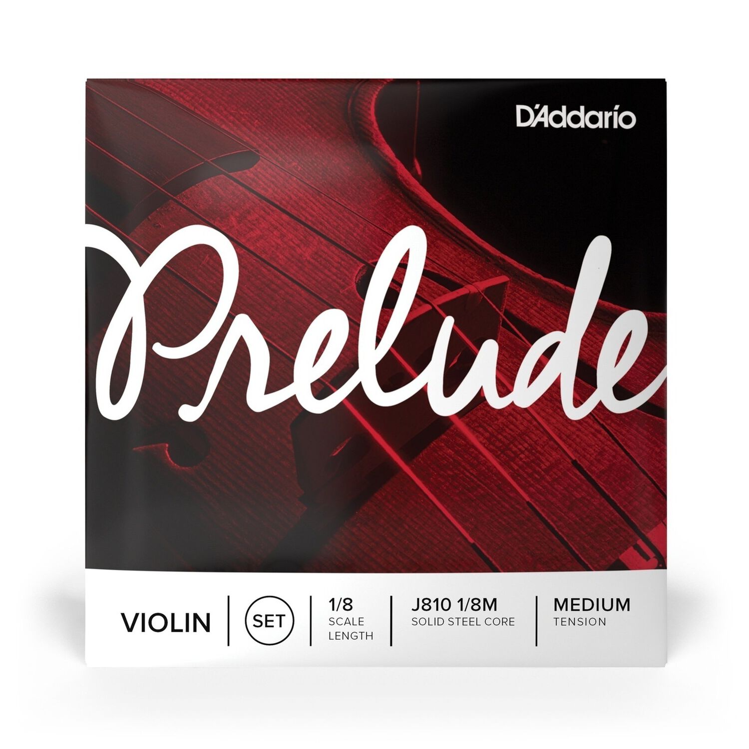 Set Cuerda Viol&iacute;n Tension Media J810 1/8m Daddario image number 1.0