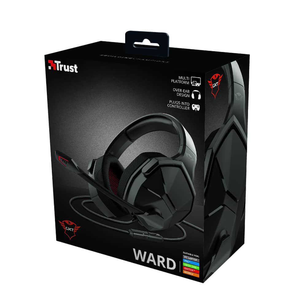 Audifono Gamer Trust Ward Multiplataformas Gxt 4371 image number 10.0