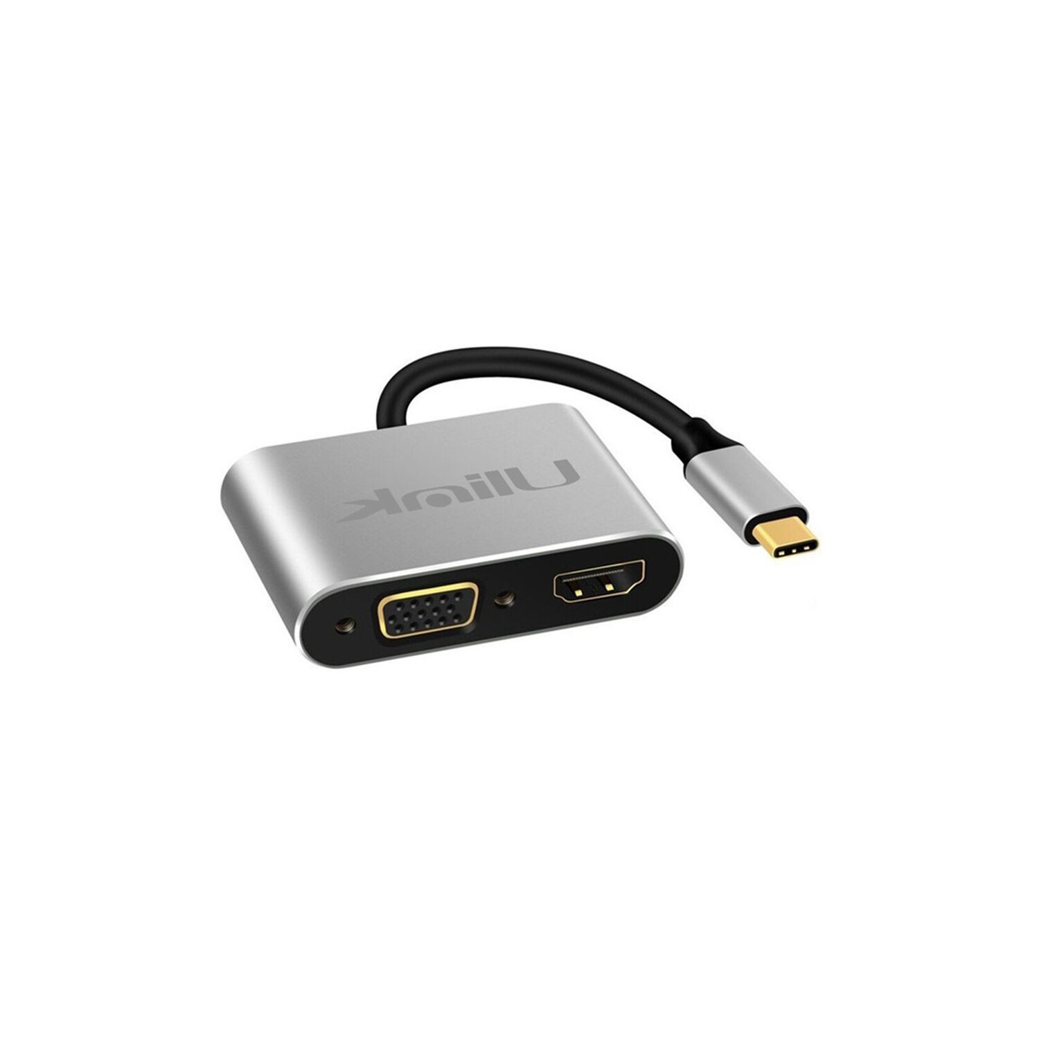 Hub Adaptador 4 En 1 Type-c A Hdmi 4k + Vga + Usb 3.0+ Usb C image number 7.0