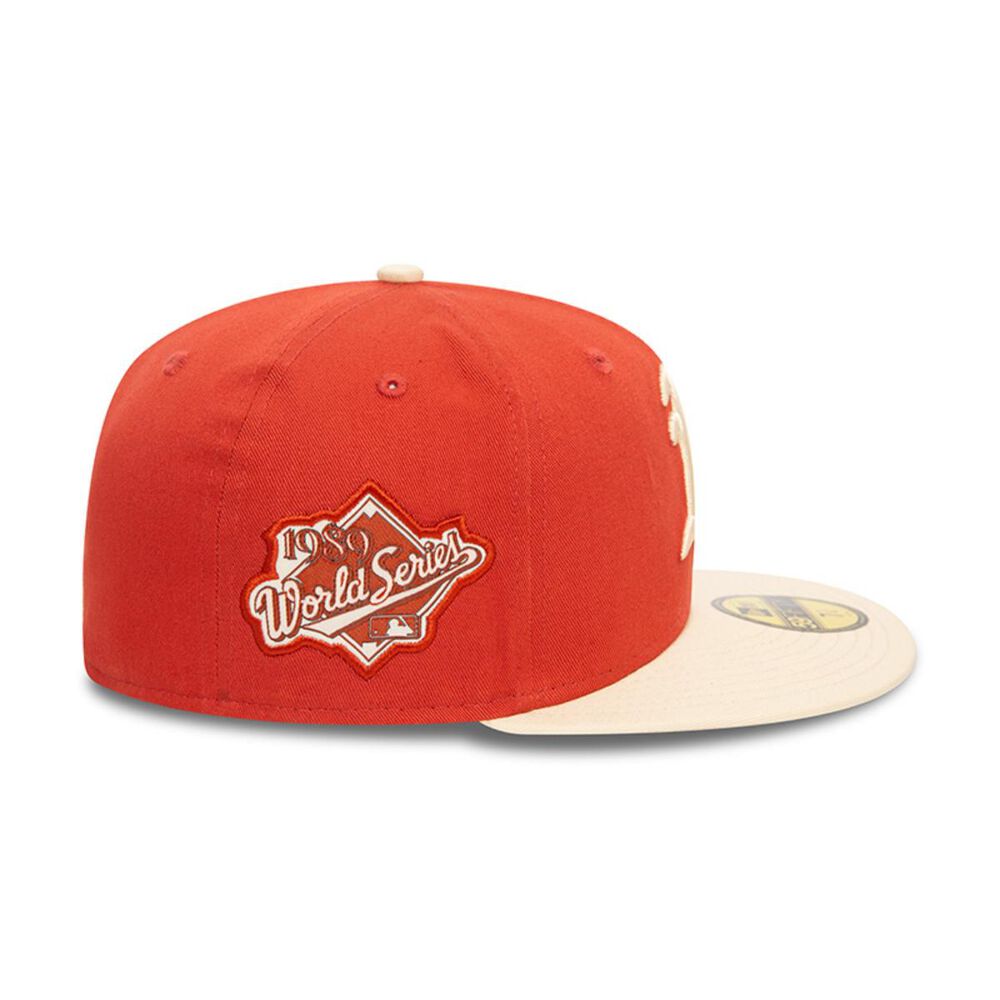 Gorra 59fifty Oakland Athletics Mlb Color Block Copper image number 3.0