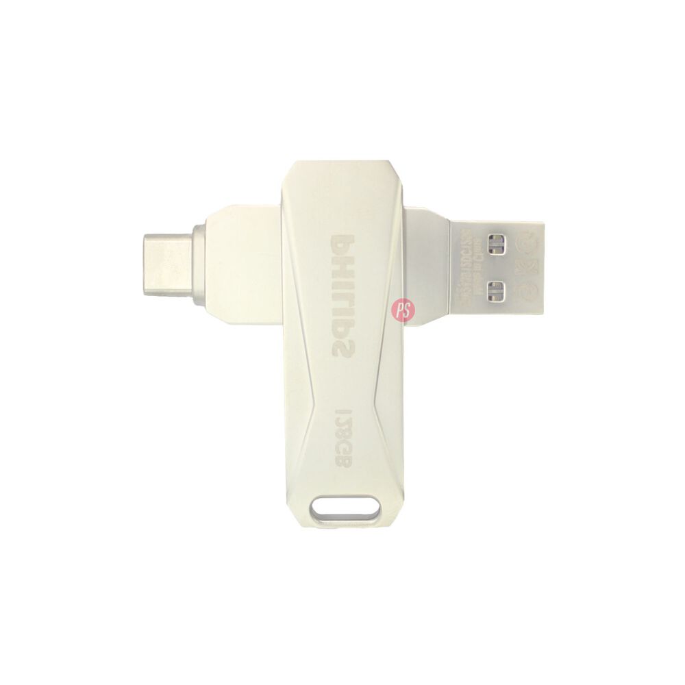 Pendrive Philips Snap 128gb Usb 3.0 Y Tipo C Fm12dc125b - Ps image number 2.0