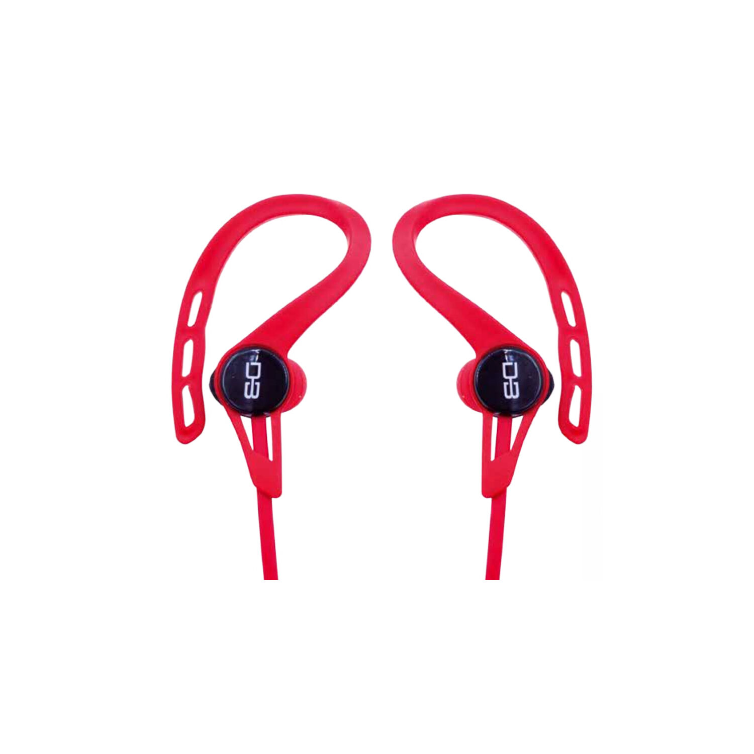 Aud&iacute;fonos Deportivos Bluetooth Cable Plano Color Rojo - Ps image number 0.0
