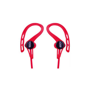 Aud&iacute;fonos Deportivos Bluetooth Cable Plano Color Rojo - Ps