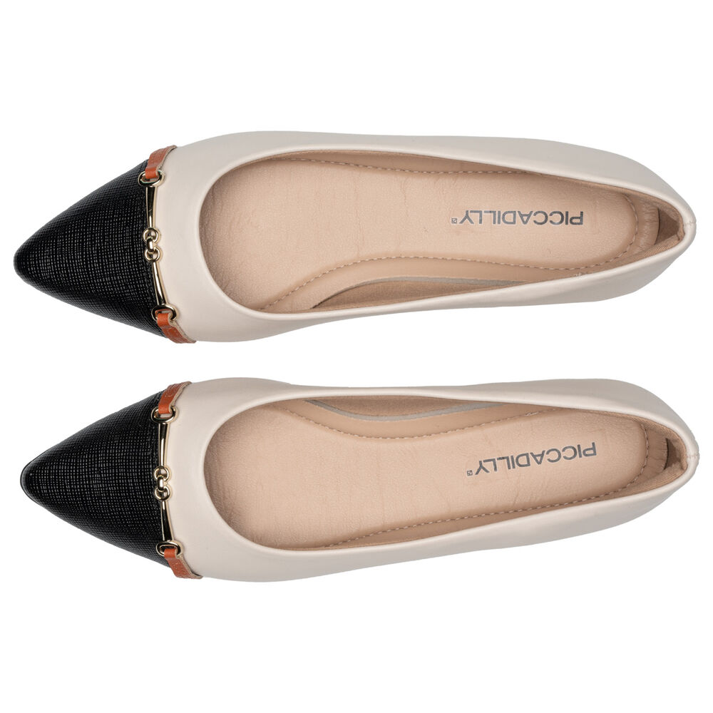 Zapato Mujer Negro/hueso Ana 629 Piccadilly image number 2.0