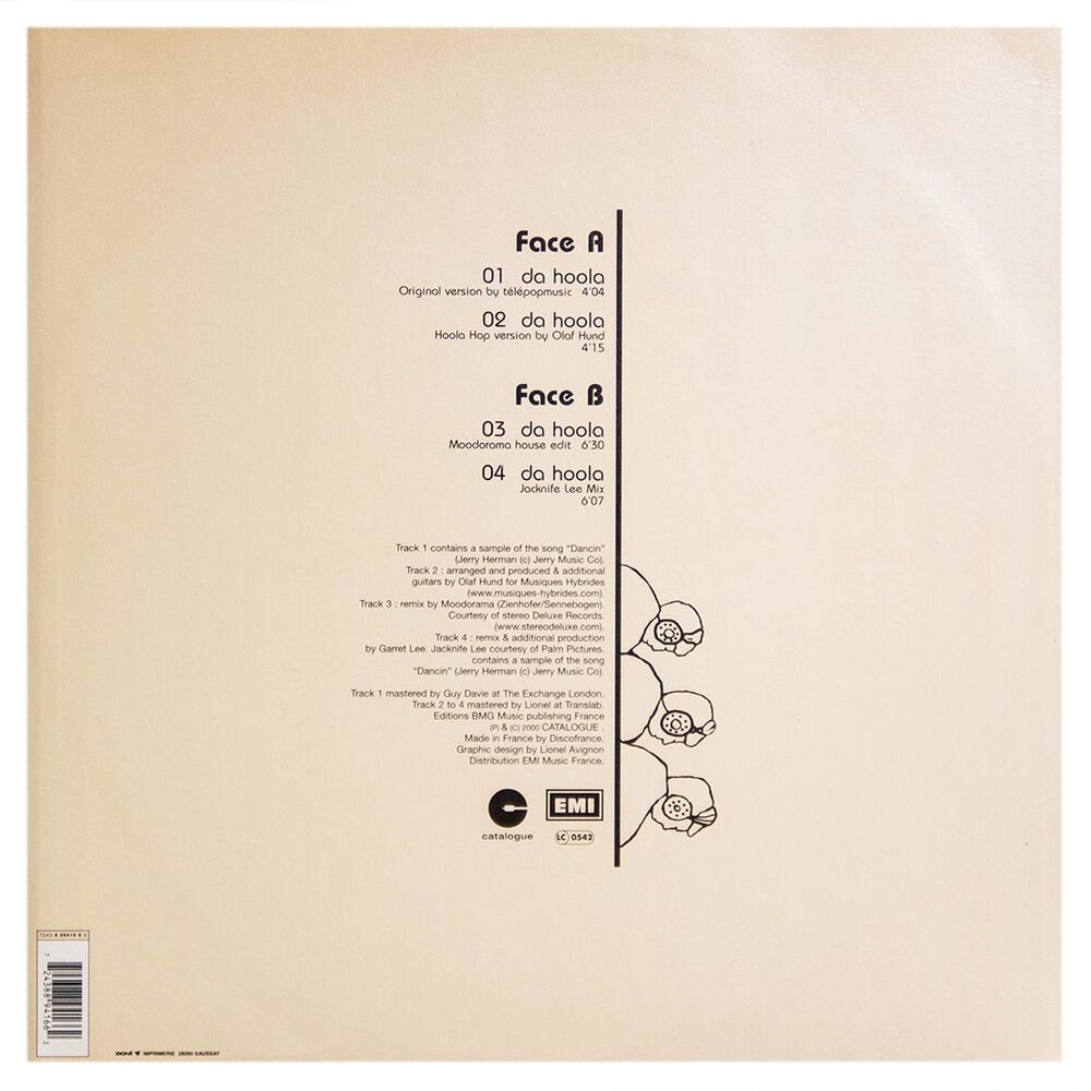 Telepopmusik - Da Hoola | 12" Maxi Single Usado image number 1.0