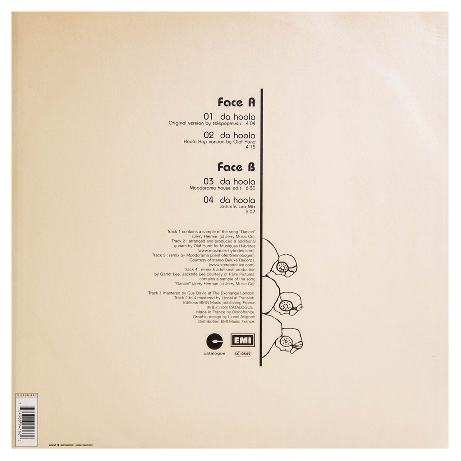 Telepopmusik - Da Hoola | 12" Maxi Single Usado image number 1.0
