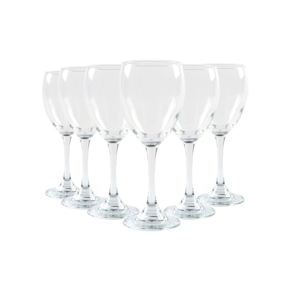 Pack Display 6 Copas Para Vino Tinto 300ml Modelo Versalles image number 0.0