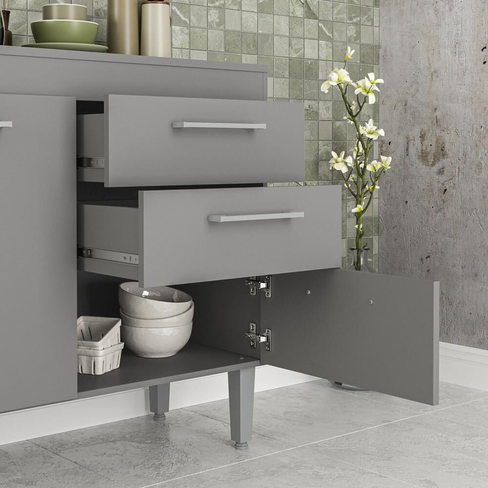 Mueble De Cocina Vekka Home Base / 3 Puertas / 2 Cajones image number 4.0