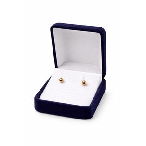 Aros Abridores Bolita 3mm N1 Oro 14k Beb&eacute; Ni&ntilde;a Hipoalerg&eacute;nic Dorado