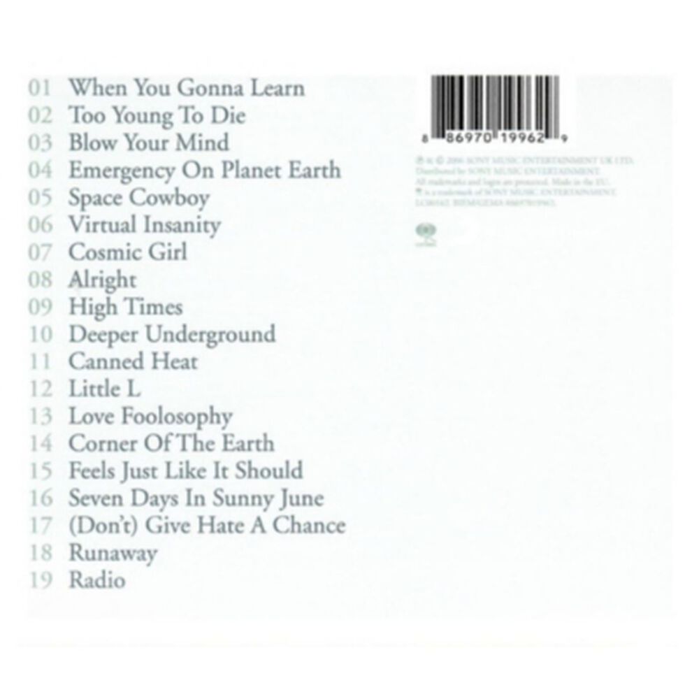 Jamiroquai - High Times The Singles 1992-2006 | Cd image number 1.0