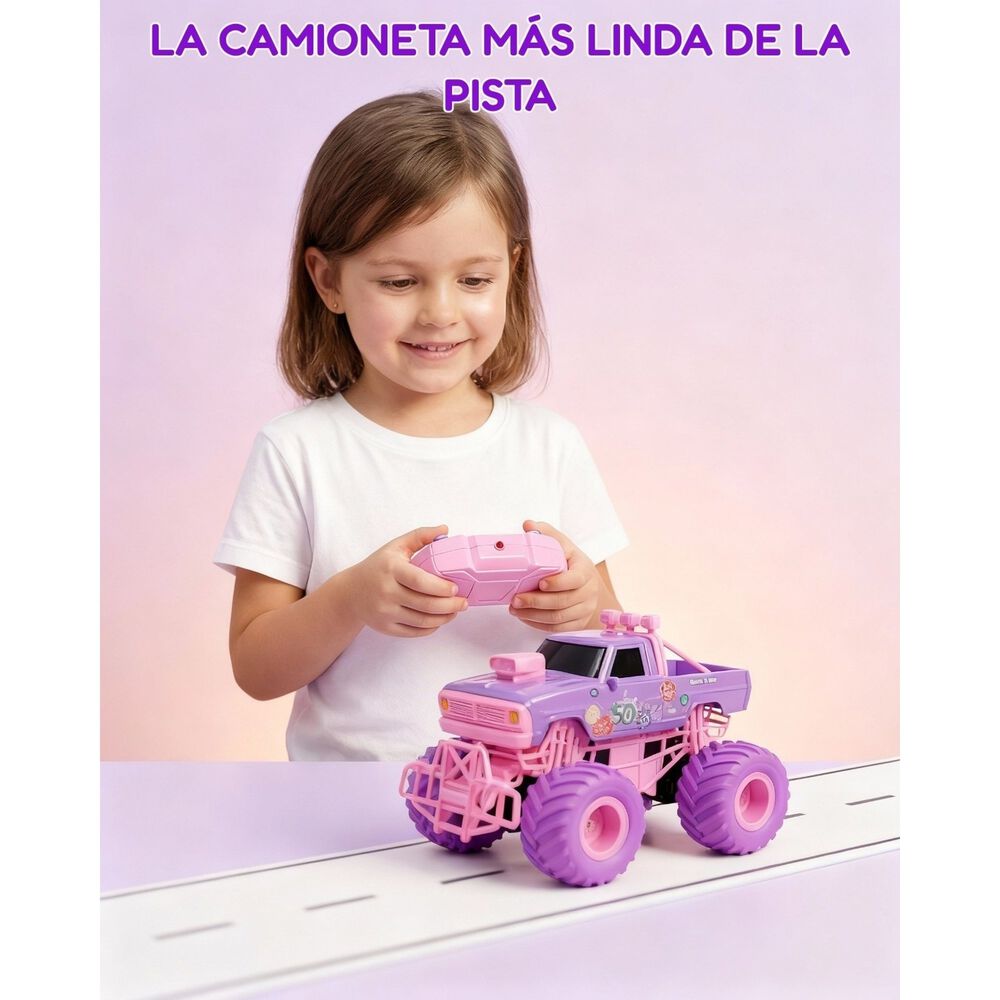 Auto Camioneta Control Remoto Bichota Para Ni&ntilde;as image number 3.0