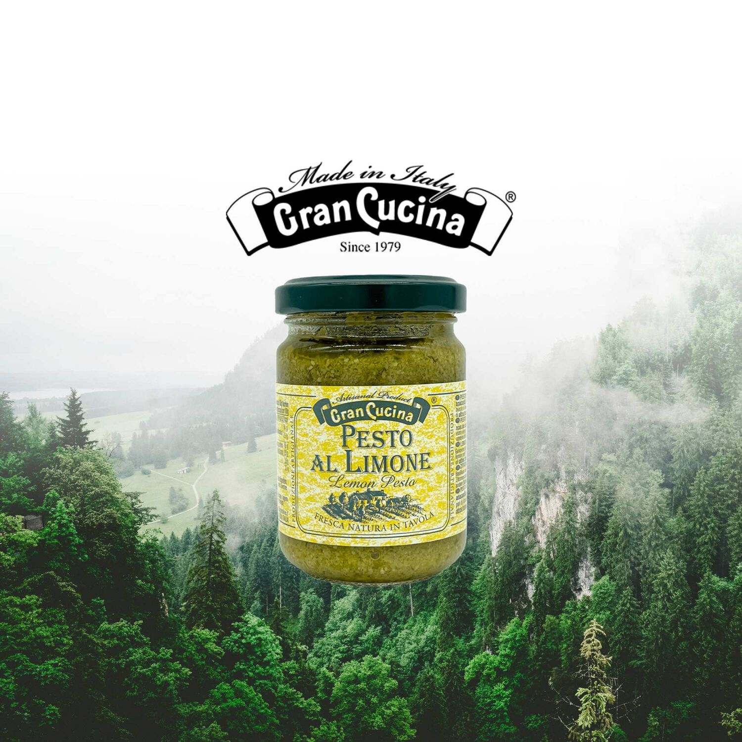 Pesto Al Lim&oacute;n Gran Cucina 1 X 130 Gr image number 1.0