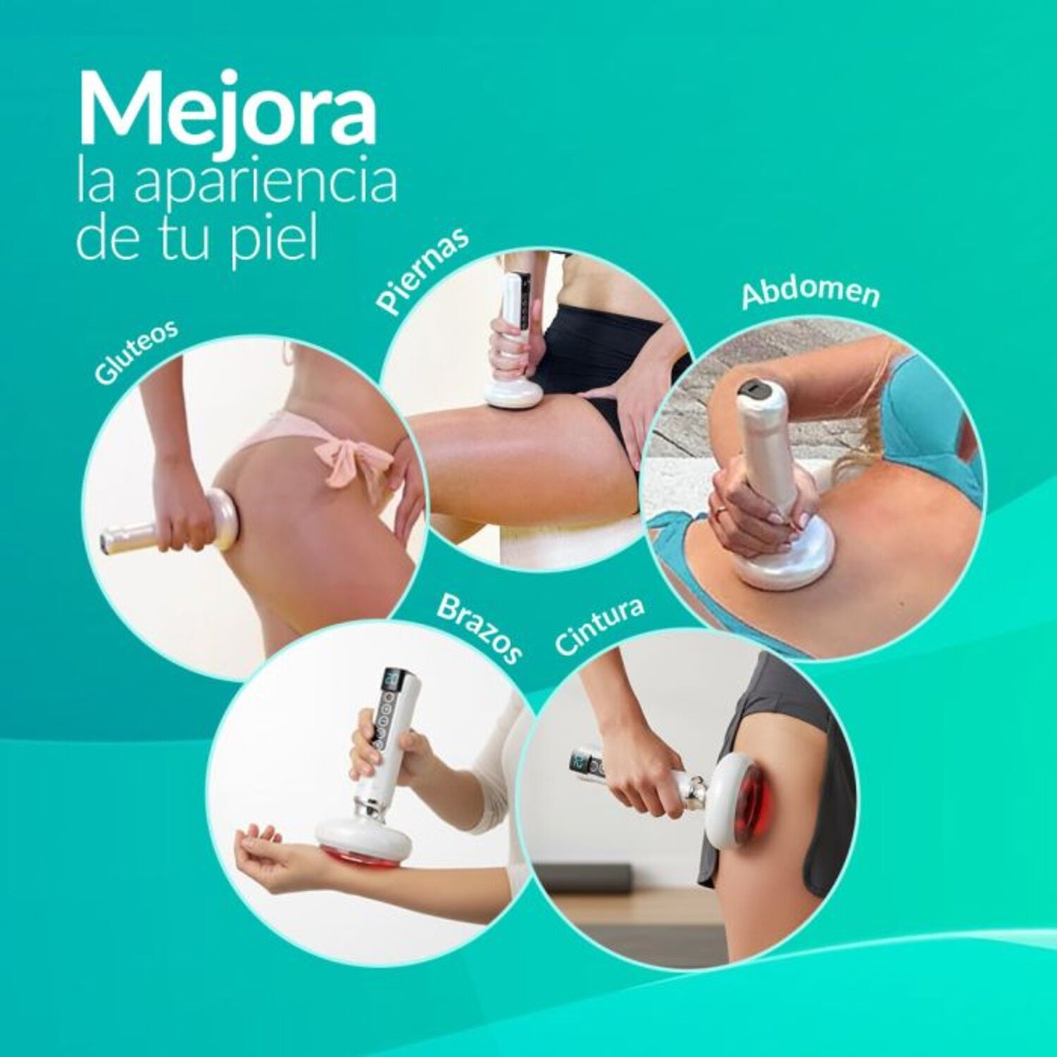 Masajeador Anticelulitis Celuklear 3 En 1 image number 5.0