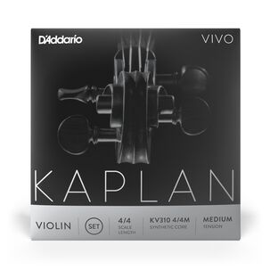 Set Cuerdas Viol&iacute;n 4/4 Kaplan Vivo T.med Kv310 4/4m Daddario