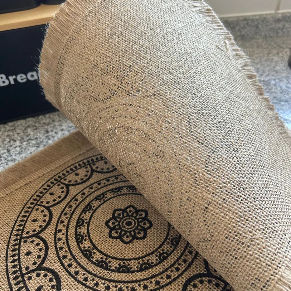 Set De 6 Individuales Yute - M&aacute;ndala image number 1.0