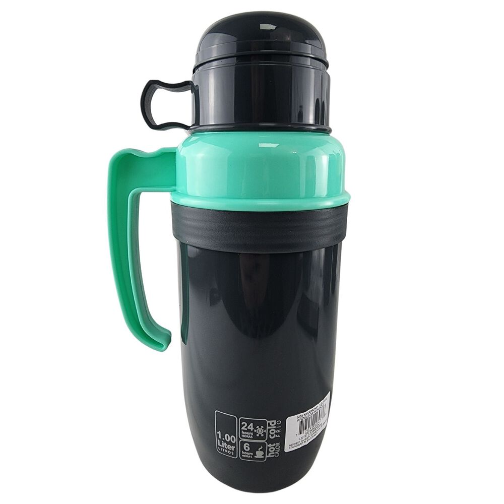 Termo New Mega 1l Para Liquidos Calientes Frios Turquesa image number 2.0