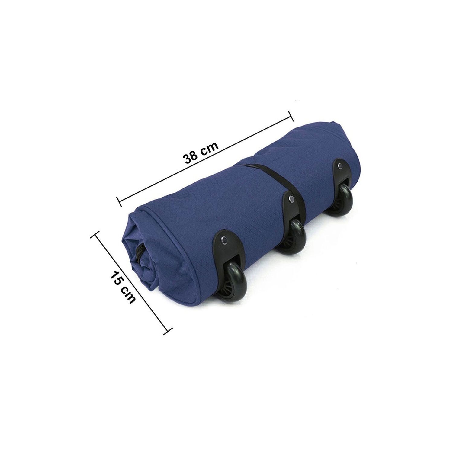 Bolso Enrollable Goliat 130 Ltrs + Candado Azul F image number 3.0