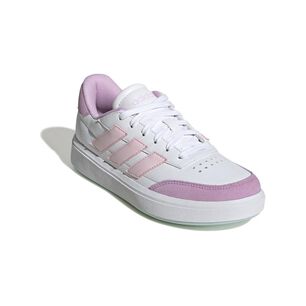 Zapatilla Urbana Ni&ntilde;a Adidas Courtblock J Blanco
