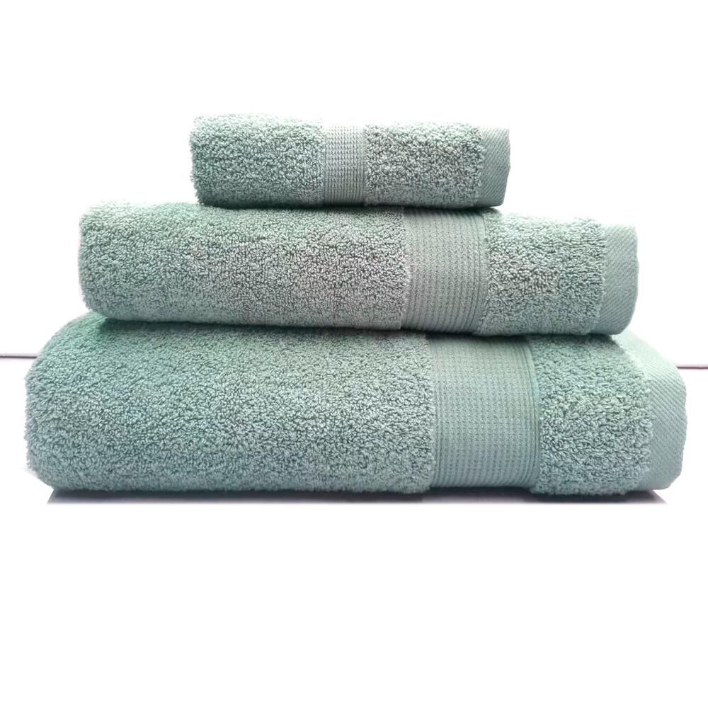 Juego Toalla Andes 3 Piezas Lisa Aqua image number 0.0