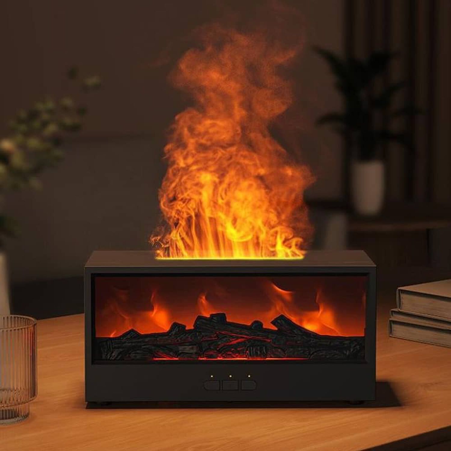 Humidificador Estilo Chimenea Aromaterapia Usb Recargable image number 3.0