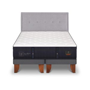 Cama Europea Cic Grand Premium / King / Base Dividida + Respaldo