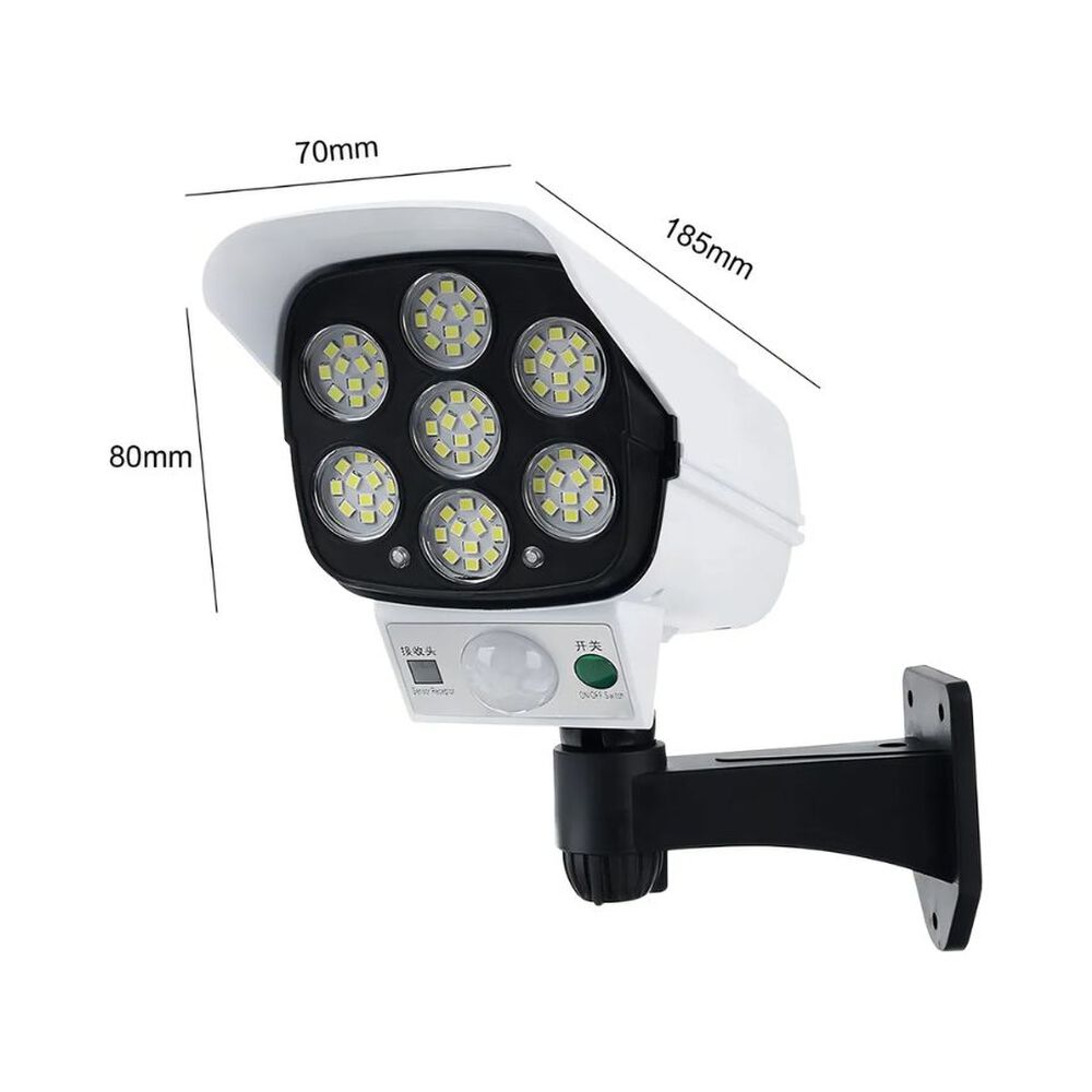 Foco Solar C&aacute;mara De Seguridad Con Sensor De Movimiento image number 4.0