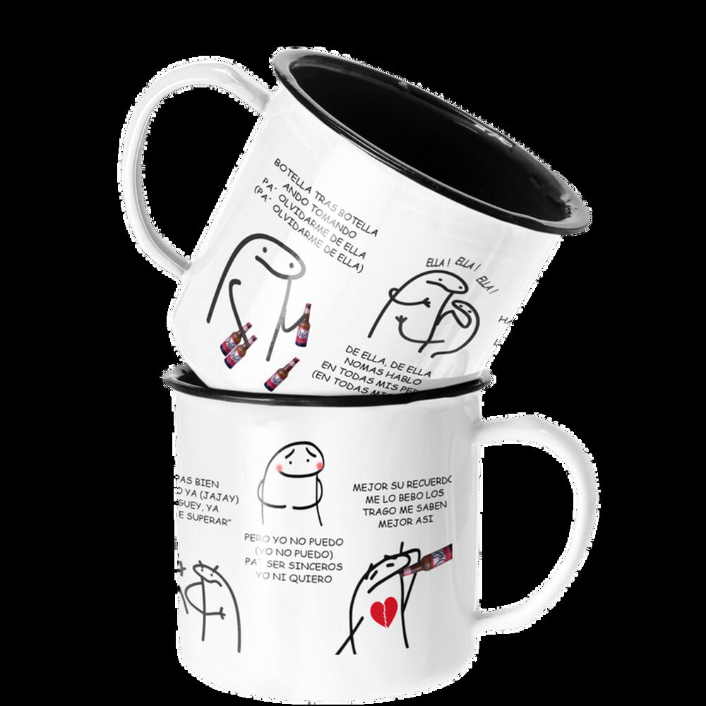 Taza Enlozada Lechera Christian Nodal Botella Tras Botella image number 0.0