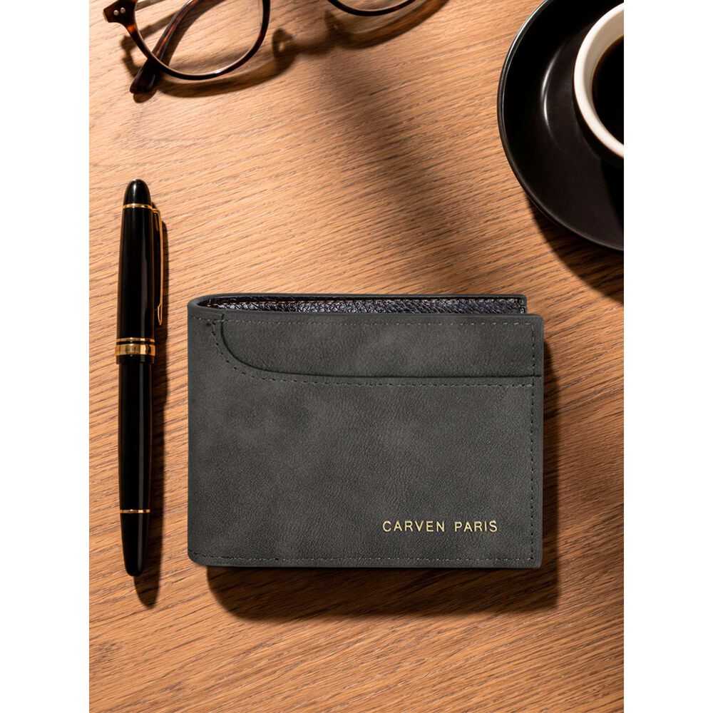 Billetera Hombre Jack Negra Con Monedero Carven Paris image number 0.0
