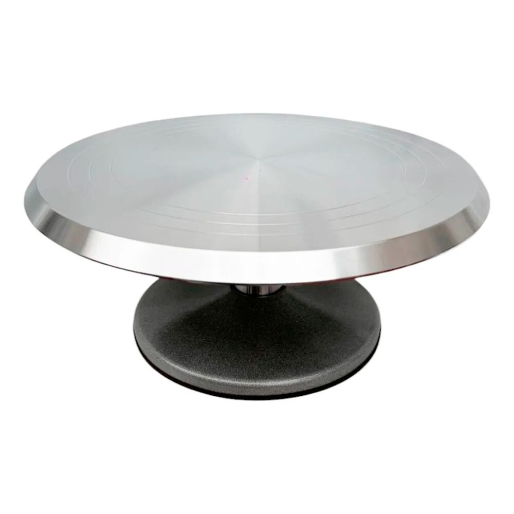 Plato Giratorio Bandeja Rotaci&oacute;n 360 Aluminio 31 Cm image number 3.0