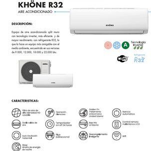 Aire Acondicionado Tipo Split Inverter De 9000 Btu Khone