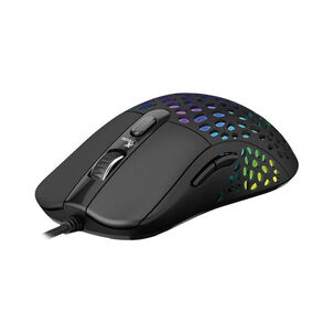 Mouse Gamer Xtech Swarm 6400dpi Rgb Multicolor Negro