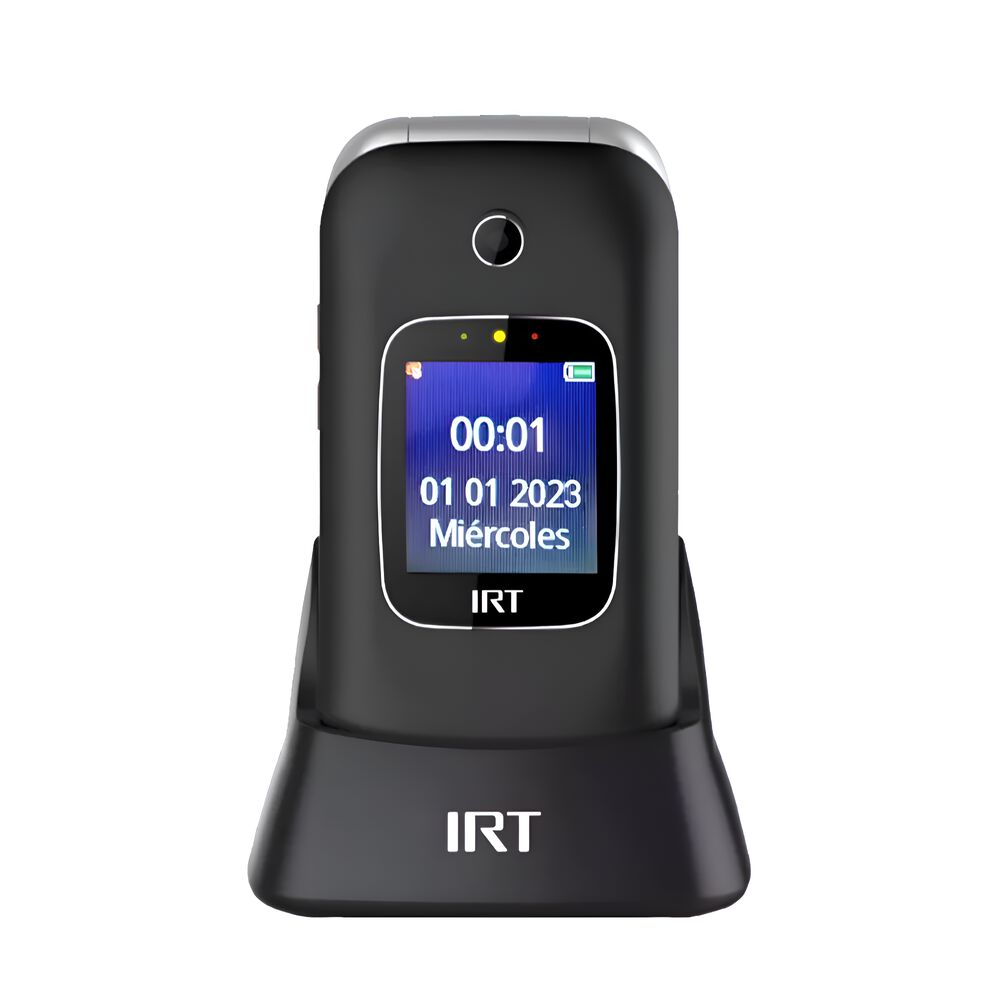 Teléfono Irt Senior 4g S. O. S Para Adulto Mayor Almeja 330n image number 2.0