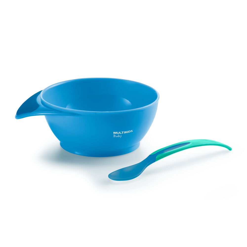 Plato Con Cuchara Termosensible Multikids Baby F Meal Bb1121 image number 2.0