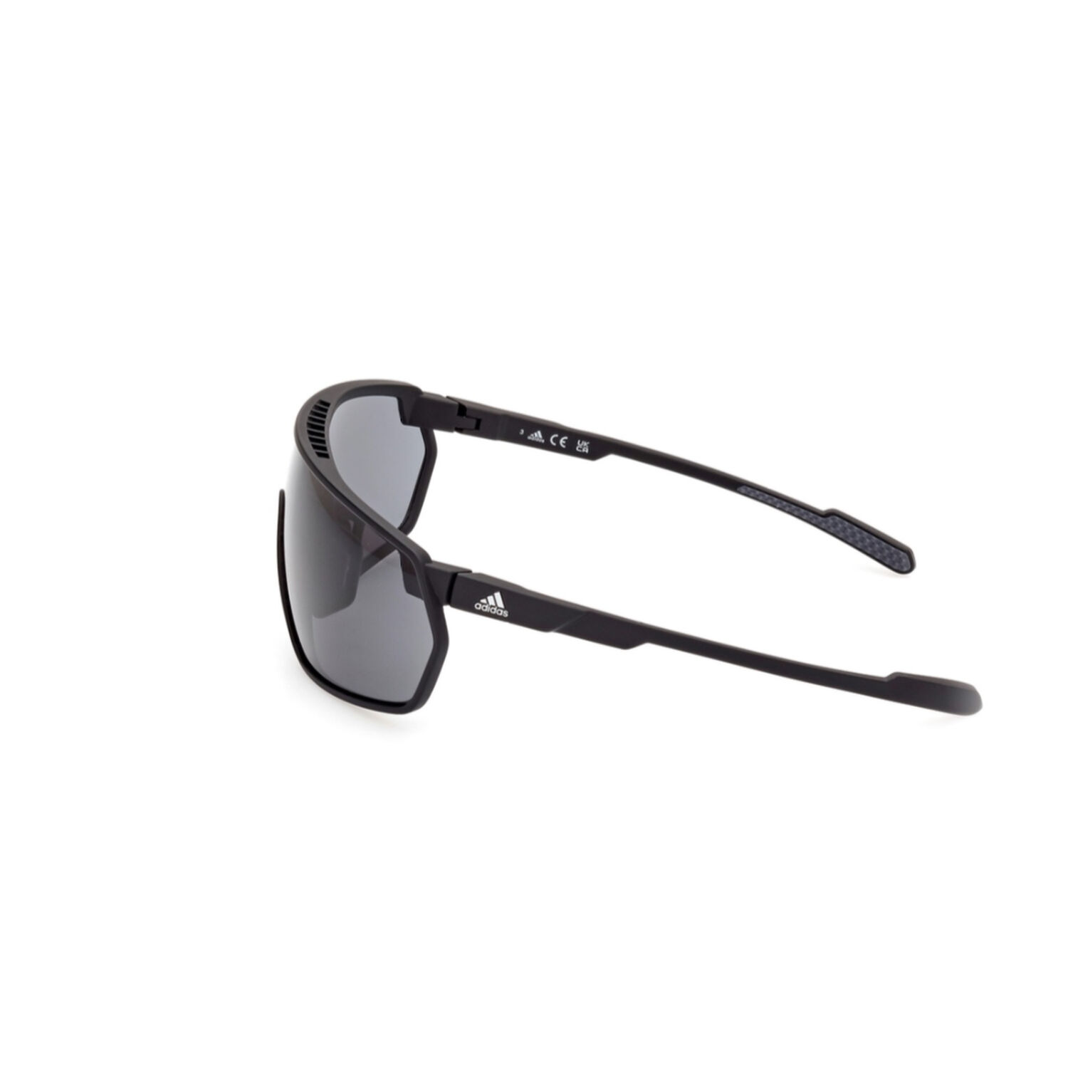 Lentes De Sol Negro Mate Adidas Sport image number 2.0
