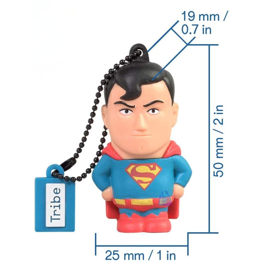 Pendrive Superman Dc Comics 32gb Usb - Ps image number 2.0